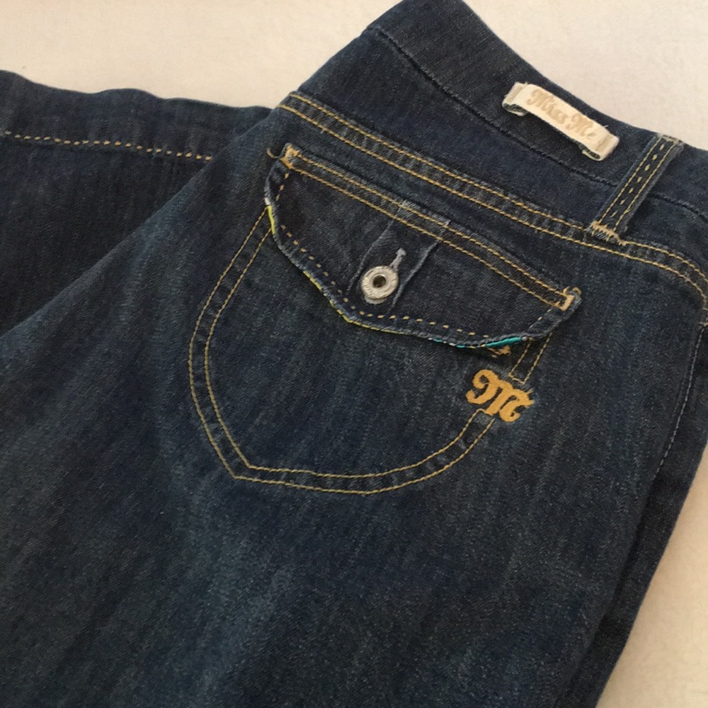 Miss Me Dark Blue Flare Jeans